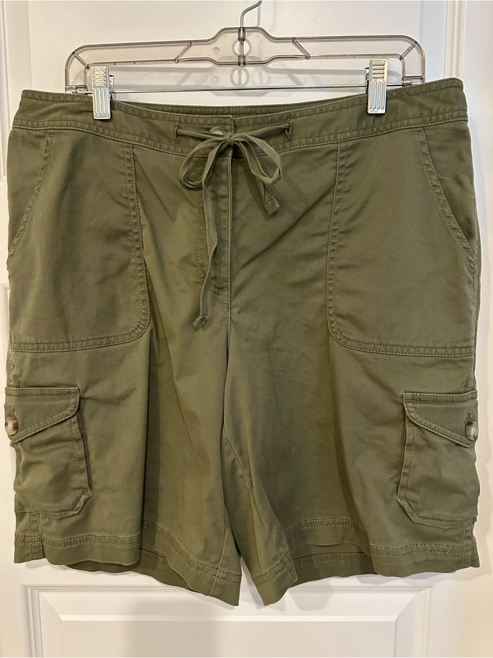 L.L. Bean Olive Green Cargo Shorts